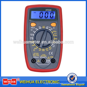 Digital Multimeter DT33D with Backlight Square Wave out-put sigal